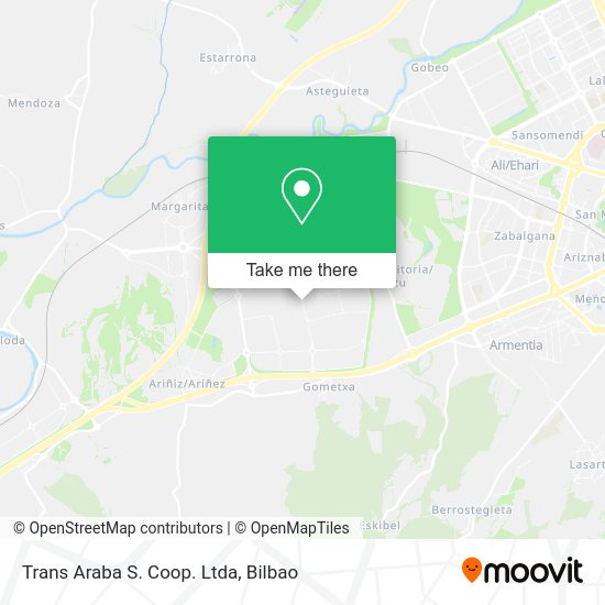 Trans Araba S. Coop. Ltda map