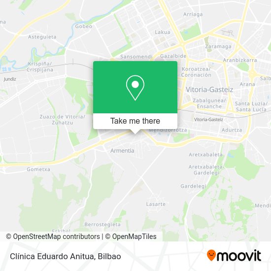 Clínica Eduardo Anitua map