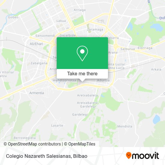 Colegio Nazareth Salesianas map