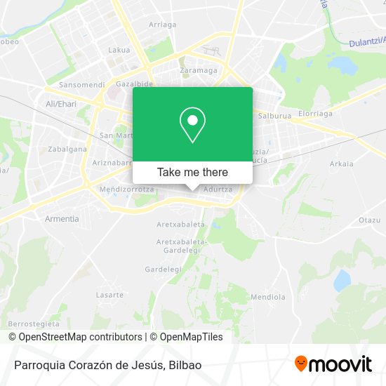 Parroquia Corazón de Jesús map