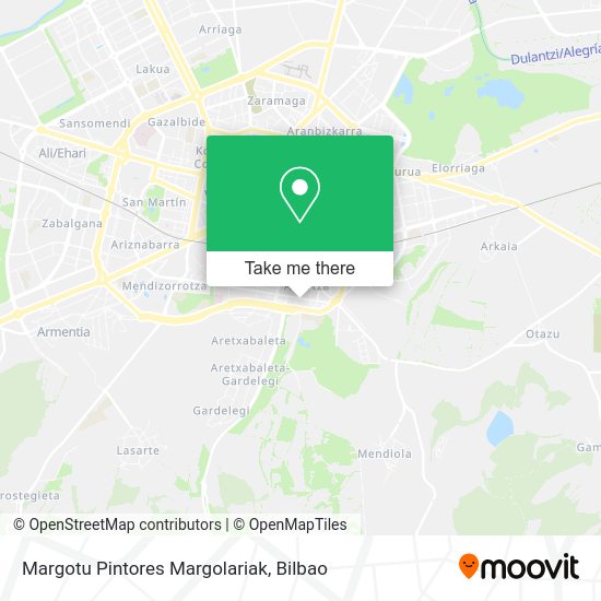 Margotu Pintores Margolariak map