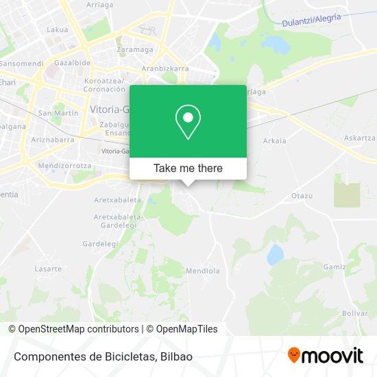 Componentes de Bicicletas map