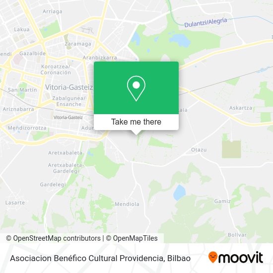 Asociacion Benéfico Cultural Providencia map