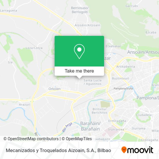 Mecanizados y Troquelados Aizoain, S.A. map