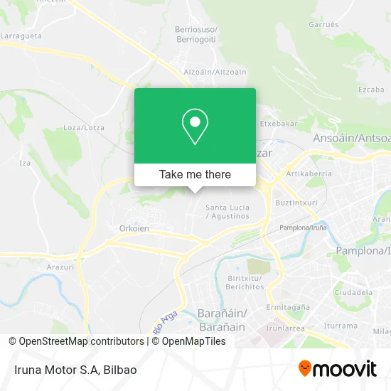 Iruna Motor S.A map