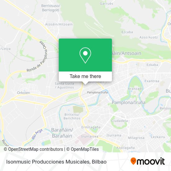 Isonmusic Producciones Musicales map