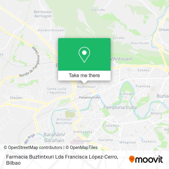 Farmacia Buztintxuri Lda Francisca López-Cerro map