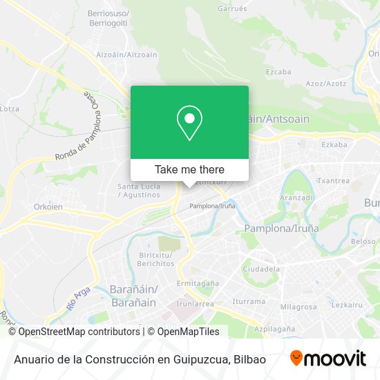 Anuario de la Construcción en Guipuzcua map