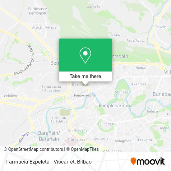 Farmacia Ezpeleta - Viscarret map