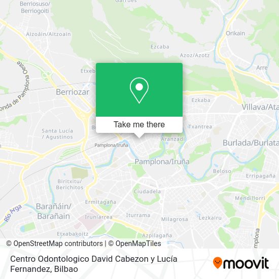 Centro Odontologico David Cabezon y Lucía Fernandez map