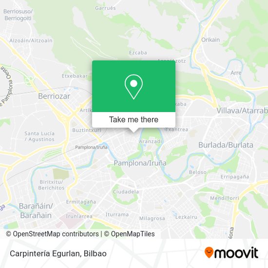 Carpintería Egurlan map