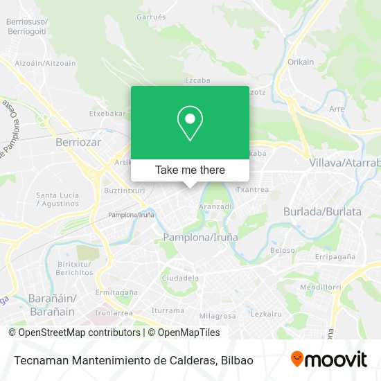 Tecnaman Mantenimiento de Calderas map