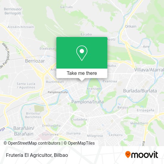 Frutería El Agricultor map