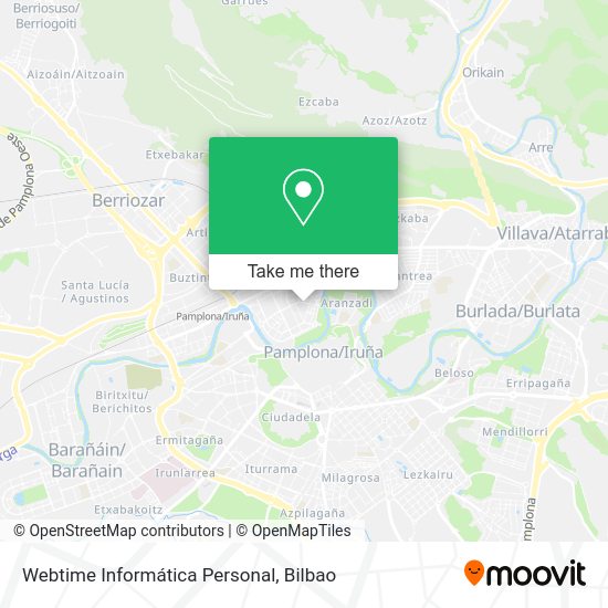 Webtime Informática Personal map