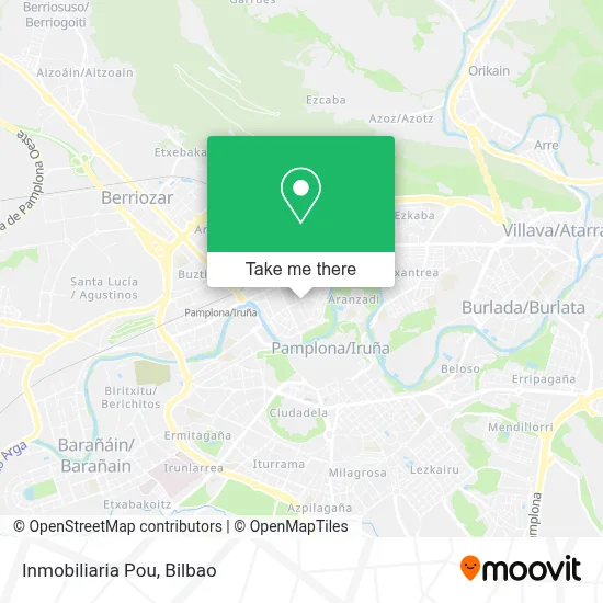 Inmobiliaria Pou map