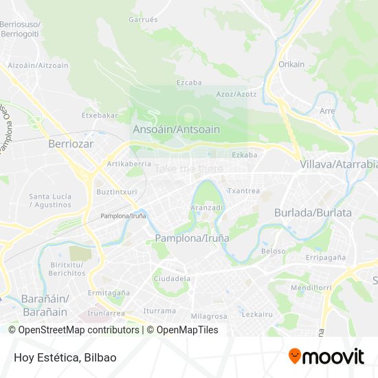 Hoy Estética map