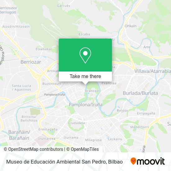 Museo de Educación Ambiental San Pedro map