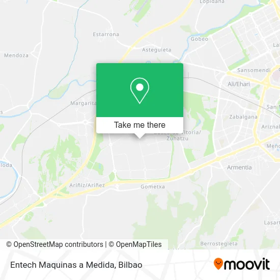 Entech Maquinas a Medida map