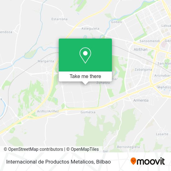 Internacional de Productos Metalicos map