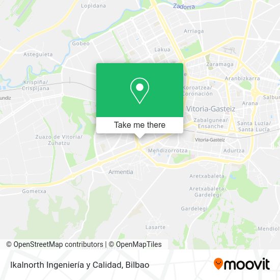 Ikalnorth Ingeniería y Calidad map
