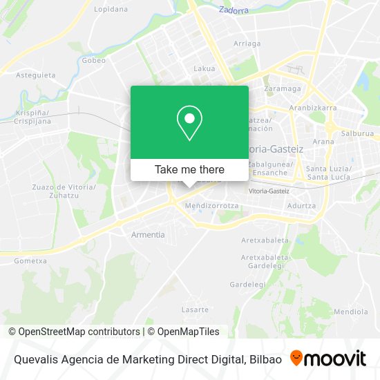 Quevalis Agencia de Marketing Direct Digital map