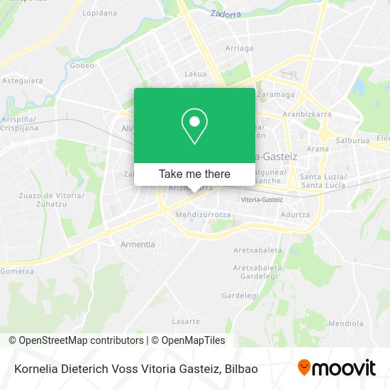 Kornelia Dieterich Voss Vitoria Gasteiz map