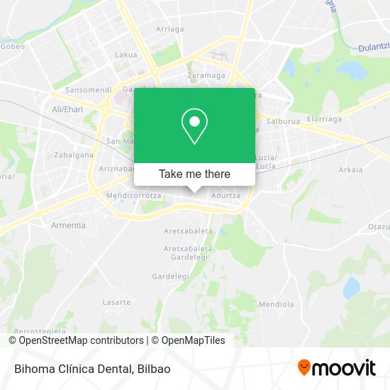 Bihoma Clínica Dental map