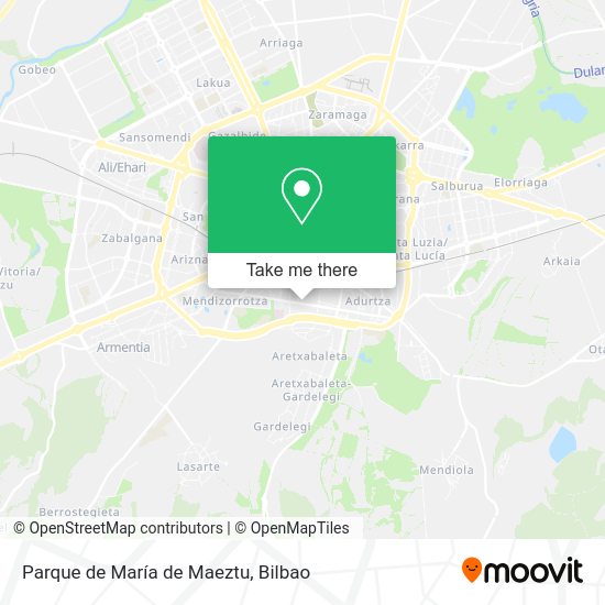 Parque de María de Maeztu map