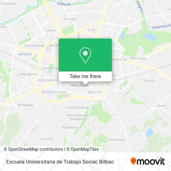 Escuela Universitaria de Trabajo Social map