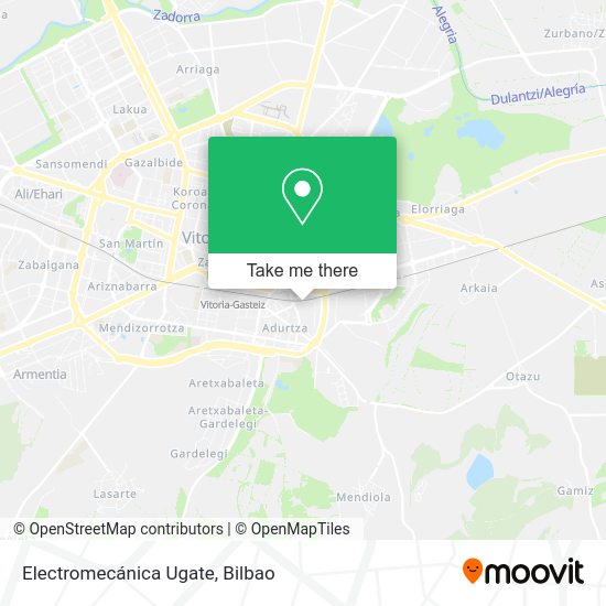 Electromecánica Ugate map