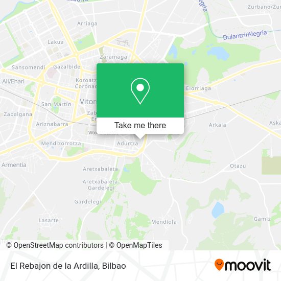 El Rebajon de la Ardilla map