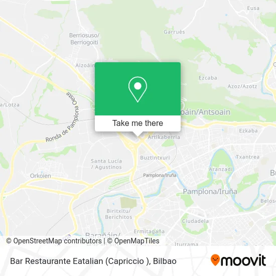 Bar Restaurante Eatalian (Capriccio ) map