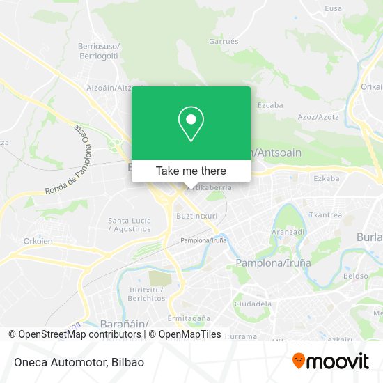 Oneca Automotor map