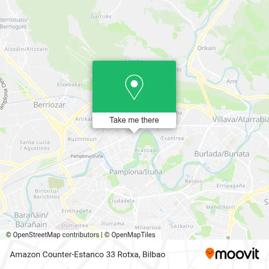 Amazon Counter-Estanco 33 Rotxa map