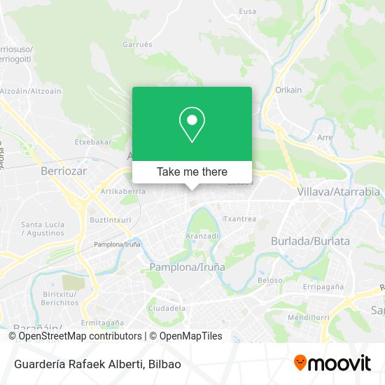 Guardería Rafaek Alberti map