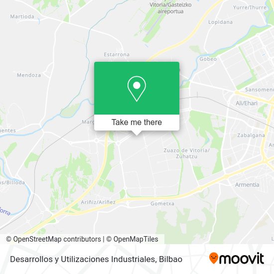 Desarrollos y Utilizaciones Industriales map