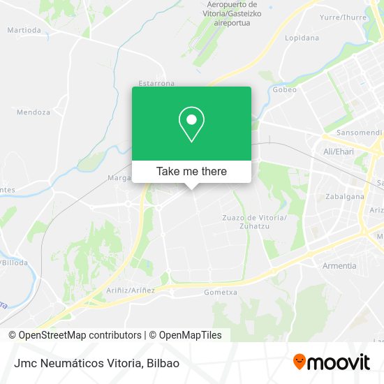 Jmc Neumáticos Vitoria map