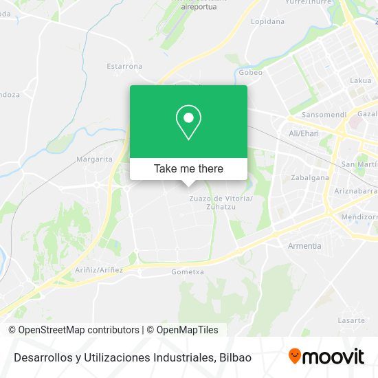 Desarrollos y Utilizaciones Industriales map