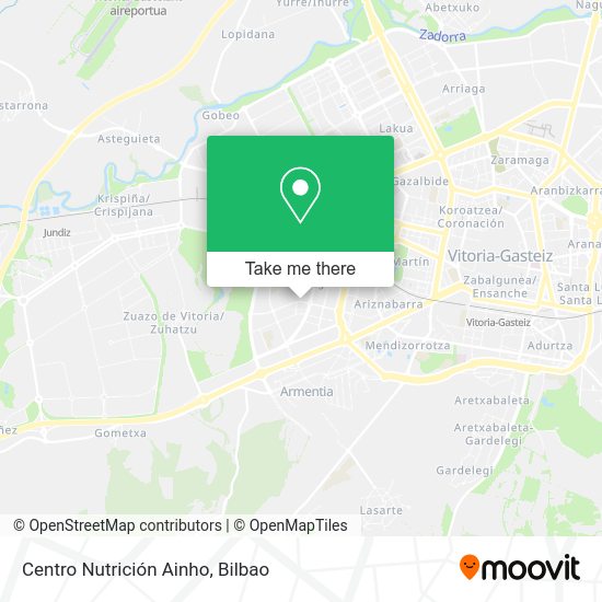 Centro Nutrición Ainho map