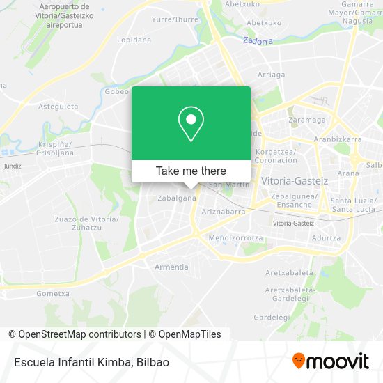 Escuela Infantil Kimba map