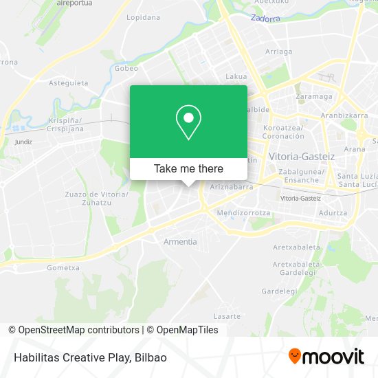 Habilitas Creative Play map