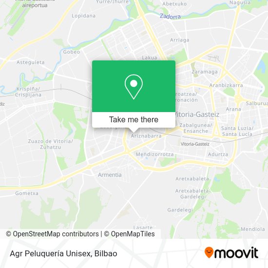 Agr Peluquería Unisex map