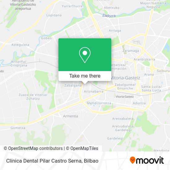 Clínica Dental Pilar Castro Serna map