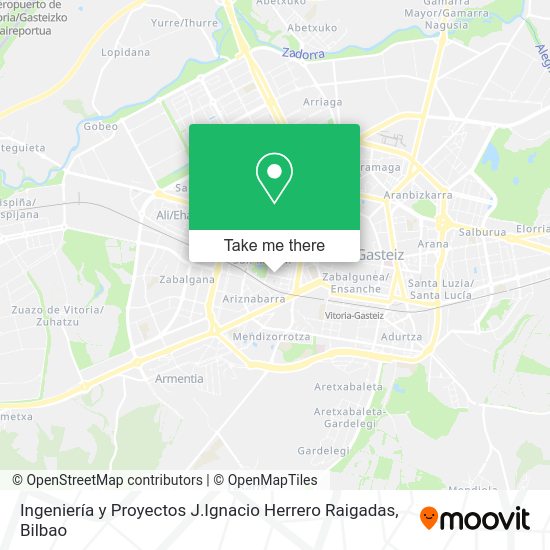 Ingeniería y Proyectos J.Ignacio Herrero Raigadas map