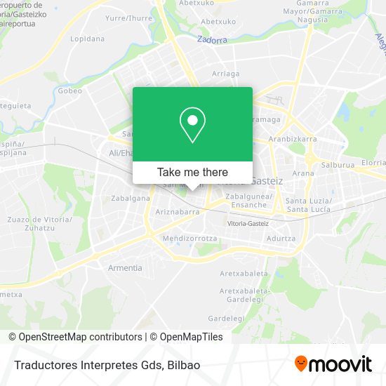Traductores Interpretes Gds map