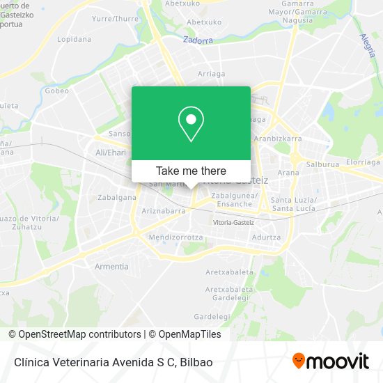 Clínica Veterinaria Avenida S C map