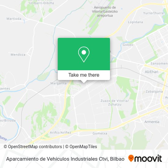 Aparcamiento de Vehículos Industriales Ctvi map