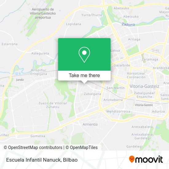 Escuela Infantil Nanuck map