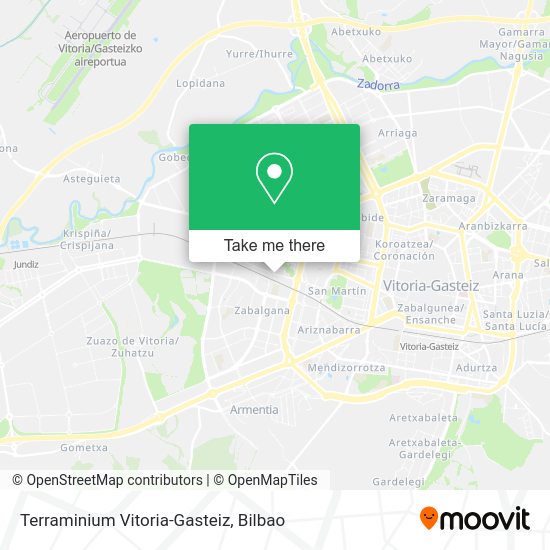 Terraminium Vitoria-Gasteiz map
