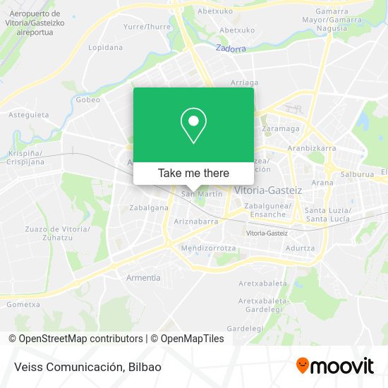 Veiss Comunicación map